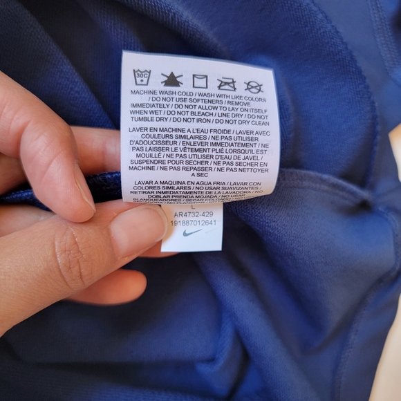 Nike Pro Hyperwarm Long Sleeve Half Zip - Picture 8 of 8